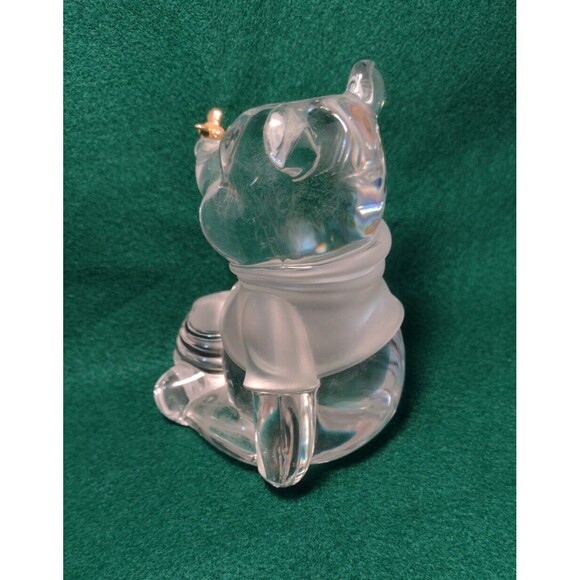 Disney Lenox Crystal Winnie Pooh Figurine Gold Bee on Nose - Retired - EUC! - Picture 3 of 5